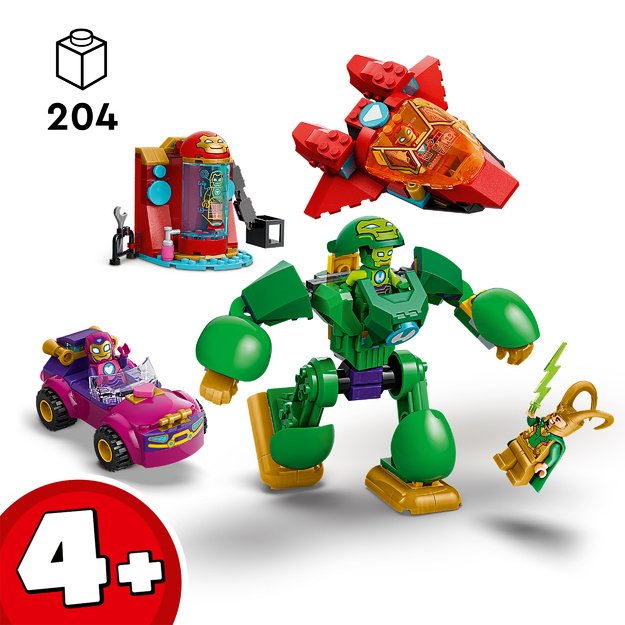 LEGO Marvel Loki vs. Team Iron Man