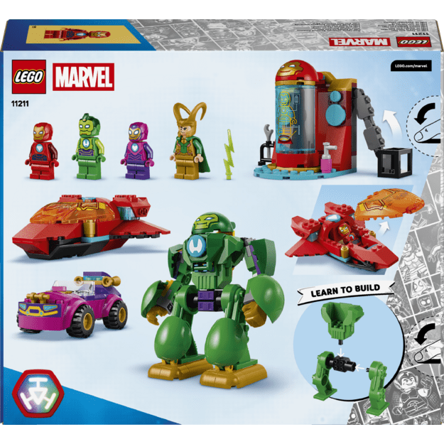 LEGO Marvel Loki vs. Team Iron Man