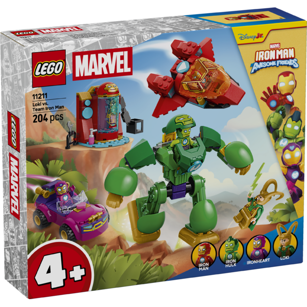 LEGO Marvel Loki vs. Team Iron Man