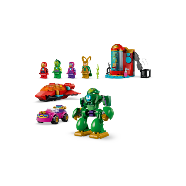 LEGO Marvel Loki vs. Team Iron Man