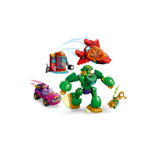 LEGO Marvel Loki vs. Team Iron Man
