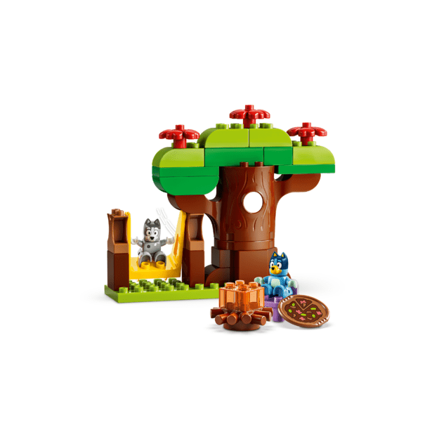 LEGO DUPLO Bluey Pizza Girls with Muffin and Bluey