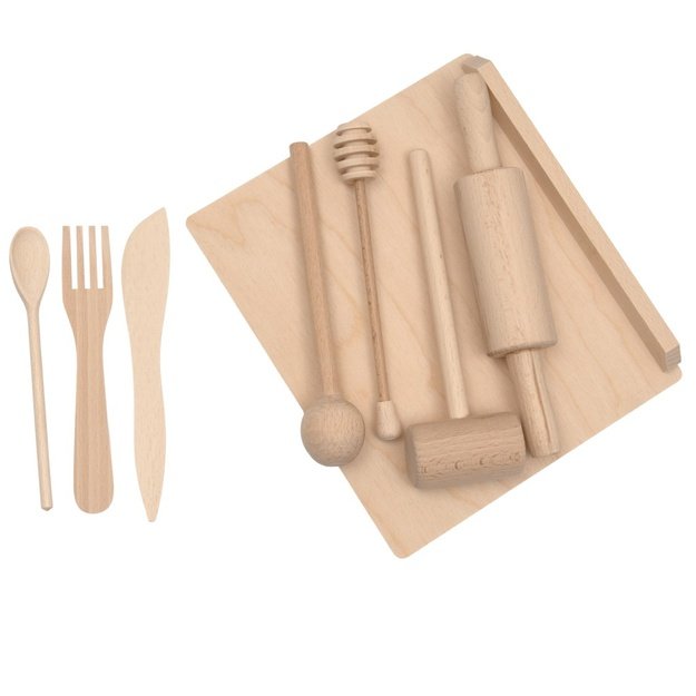 Wooden Kitchen Set for Little Chefs Baby Mix