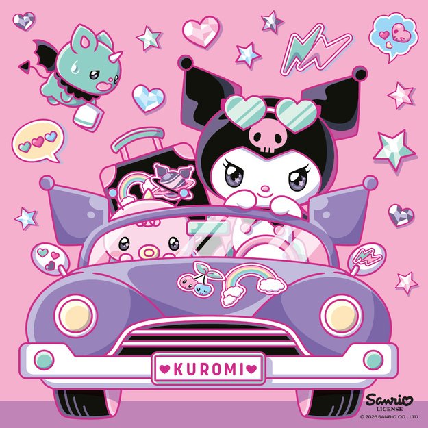 Ravensburger Puzzle 3x49 Pieces: Hello Kitty Kuromi On Tour