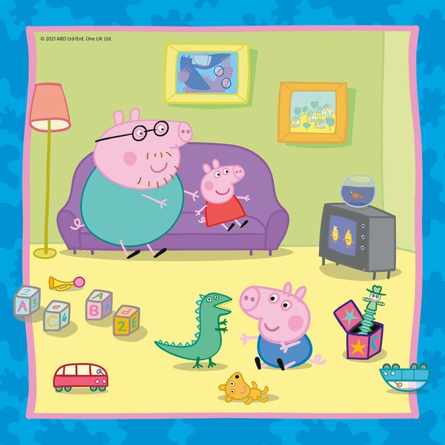 Ravensburger Puzzle 3x49 pc Peppa Pig