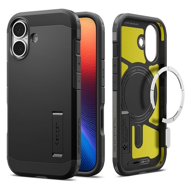 Spigen Tough Armor T Mag MagSafe - Case for iPhone 17 (Black)  