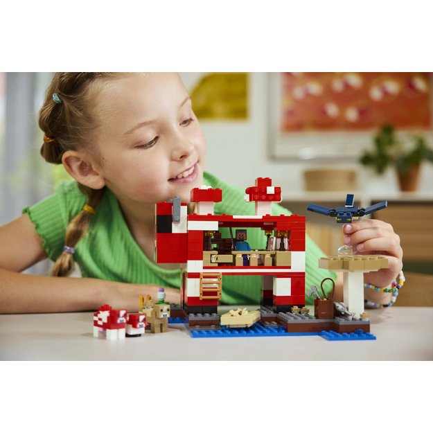 LEGO Minecraft The Mooshroom House