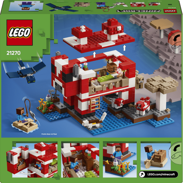 LEGO Minecraft The Mooshroom House