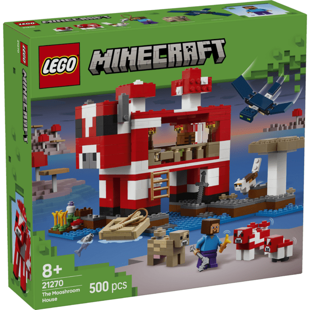 LEGO Minecraft The Mooshroom House