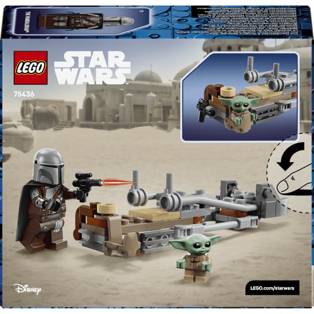 LEGO Star Wars The Mandalorian & Grogu s Speeder Bike