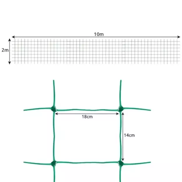 Tinklas - augalų atrama 2x10m Gardlov 23978