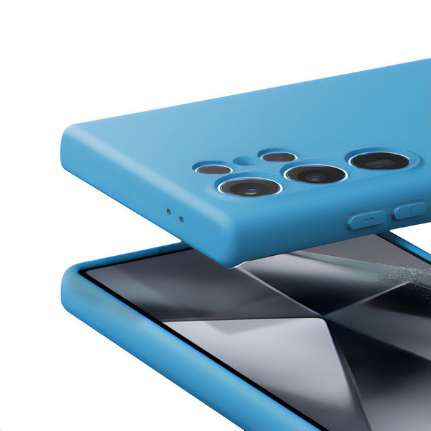 Crong Color Cover – dėklas, skirtas Samsung Galaxy S24 Ultra (mėlynas)