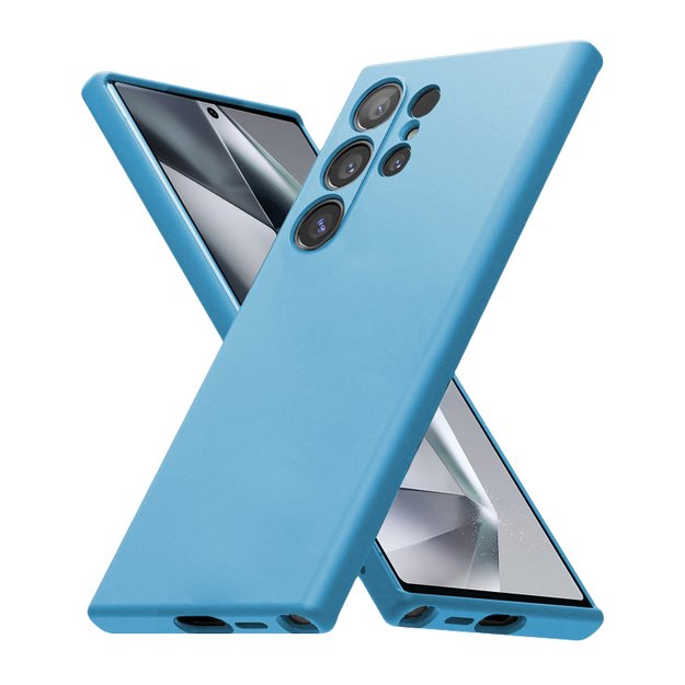 Crong Color Cover – dėklas, skirtas Samsung Galaxy S24 Ultra (mėlynas) 6