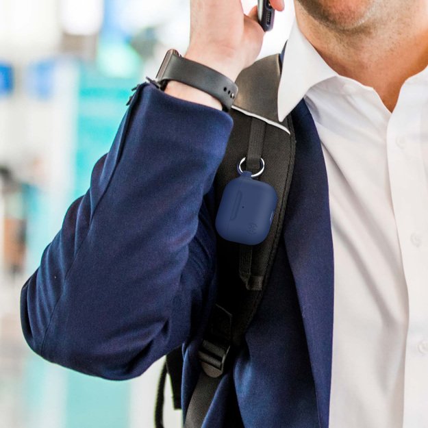 Speck Presidio – dėklas Apple Airpods 3 gen su Microban (Coastal Blue) 4