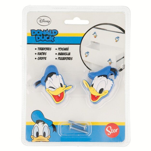 Donald Duck - Furniture handles (2 pcs)