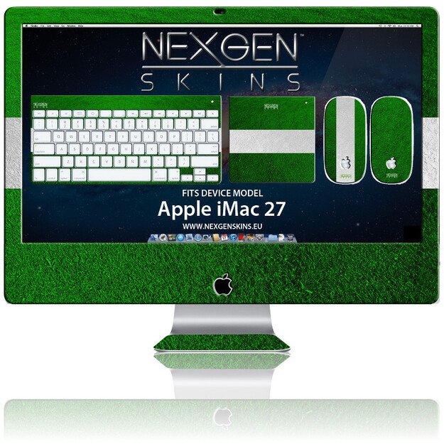 „Nexgen Skins“ su 3D efektu, skirta „iMac 27“ (3D lauke)