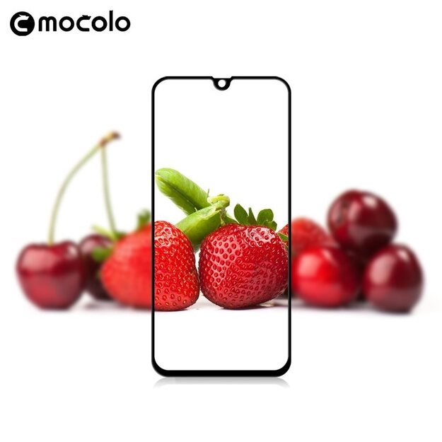 Mocolo 3D 9H Full Glue – viso ekrano apsauga, skirta Samsung Galaxy A40 (juoda) 4