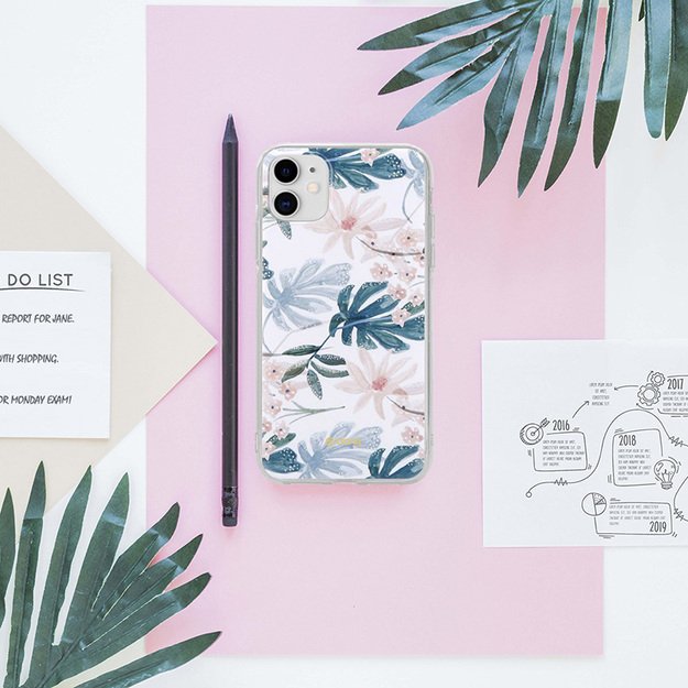 „Crong Flower Case“ – „iPhone 11“ dėklas (01 modelis)