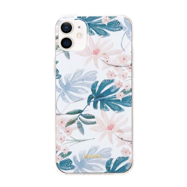 „Crong Flower Case“ – dėklas, skirtas „iPhone 12 Mini“ (01 modelis)