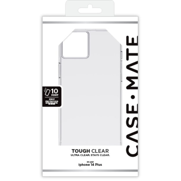 Case-Mate Tough Clear – dėklas, skirtas iPhone 14 Plus (skaidrus)