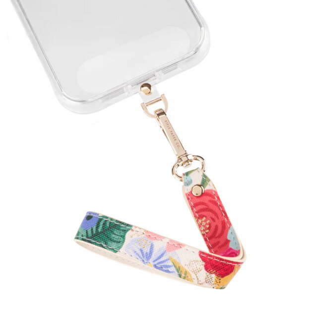 Rifle Paper Phone Wristlet – universalus telefono dirželis (Garden Party Blush)