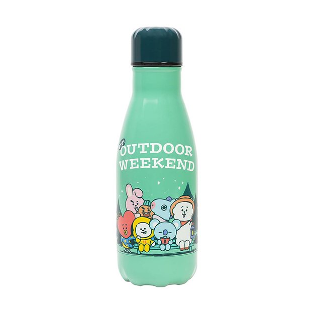 BT21 - Nerūdijančio plieno 260 ml termo pietų butelis Outdoor Weekend