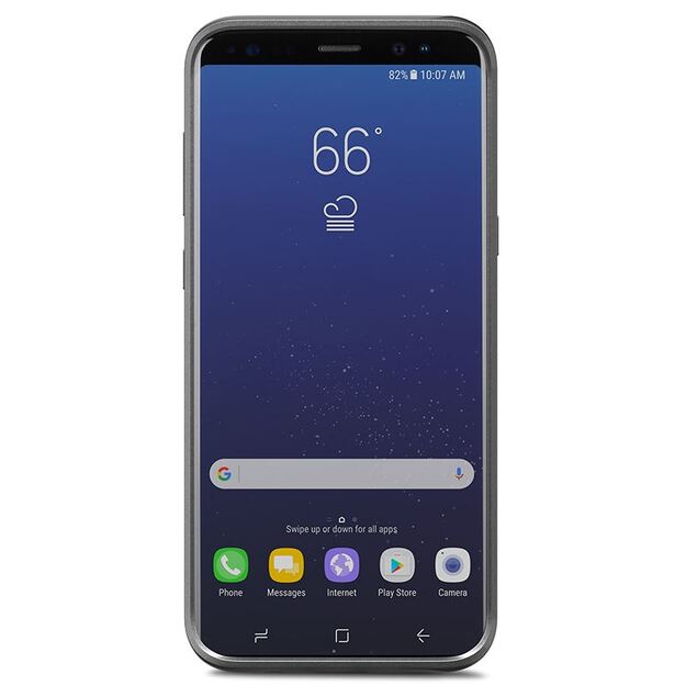 Moshi Vitros – dėklas, skirtas Samsung Galaxy S8+ (titano pilka)