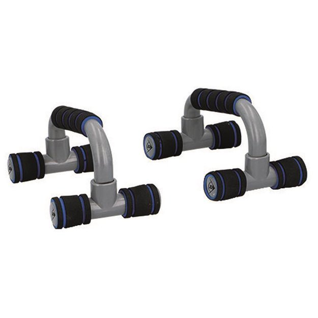 Dunlop - Push Up Bars atsilenkimo rankenos 2 vnt. (mėlyna)