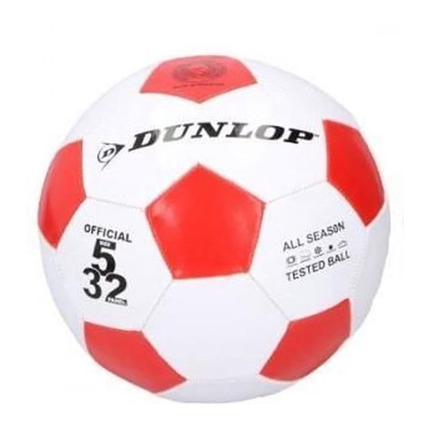 Dunlop – futbolo kamuolys s.5 (raudonas)