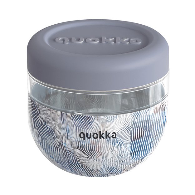 Quokka Bubble Food Jar - Plastikinė maisto talpa / priešpiečių dėžutė 770 ml (Zen)