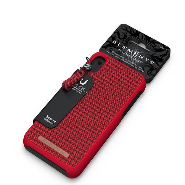 Nordic Elements Saeson Idun – dėklas, skirtas iPhone Xs Max (raudonas) 10