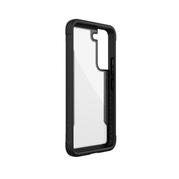 X-Doria Raptic Shield Pro – dėklas, skirtas Samsung Galaxy S22 5G (antimikrobinė apsauga) (juodas)