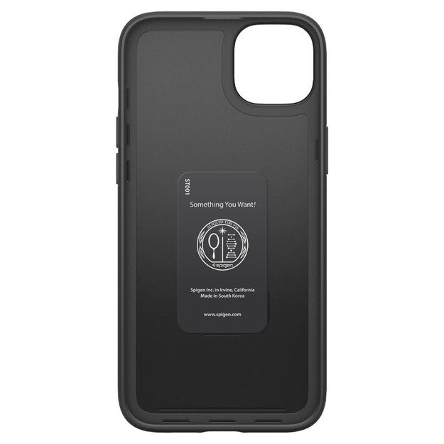 Spigen Thin Fit – dėklas, skirtas iPhone 14 Plus (juodas)