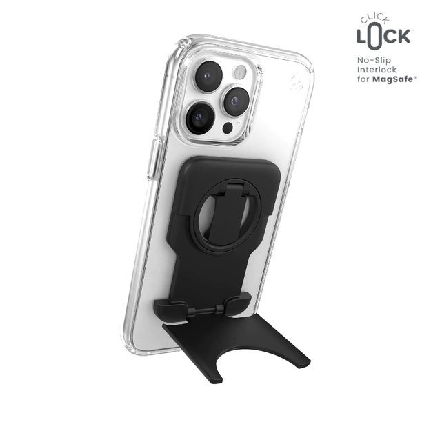 Speck ClickLock StandyGrip For MagSafe – juoda