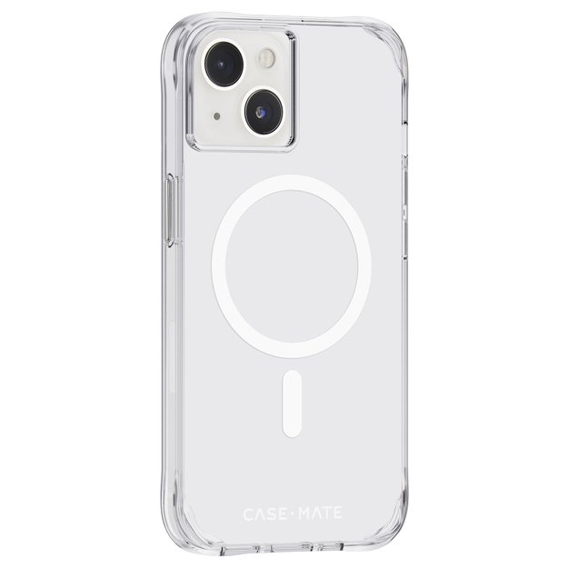 Case-Mate Tough Clear MagSafe – dėklas, skirtas iPhone 14 / iPhone 13 (skaidrus)