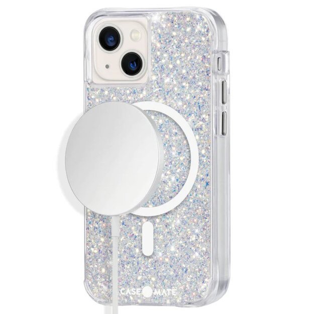 Case-Mate Twinkle MagSafe – dėklas, skirtas iPhone 13 (Stardust)