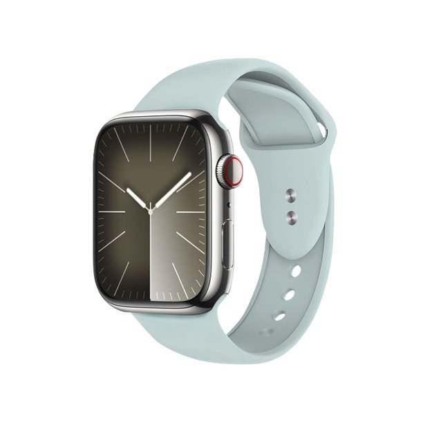 Crong skysta juostelė, skirta Apple Watch 42/44/45/49 mm (mėtinė žalia)