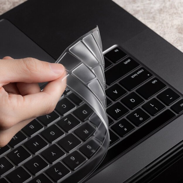 „Moshi ClearGuard MB“ – klaviatūros apsauga, skirta „MacBook Pro 14/16“ / „MacBook Air 13.6“ / 15 (M3/M2/2024-2022) (JAV išdėstymas) 3