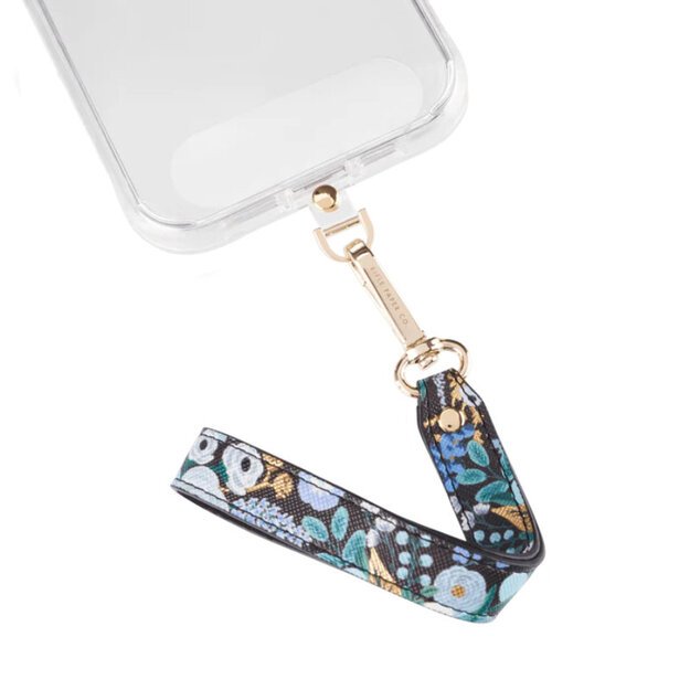 Rifle Paper Phone Wristlet – universalus telefono dirželis (Garden Party Blue)