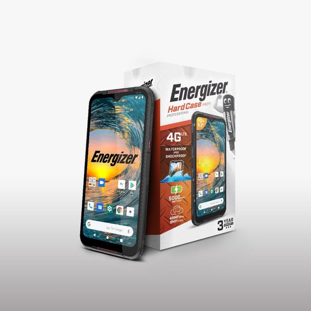 „Energizer HardCase H620S“ – išmanusis telefonas 4 GB RAM 64 GB 6,2 4G „Dual Sim EU“ (juoda)