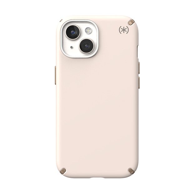 Speck Presidio2 Pro Magsafe – dėklas, skirtas iPhone 15 / iPhone 14 / iPhone 13 (balintas kaulas / Heirloom Gold / Hazel Brown)