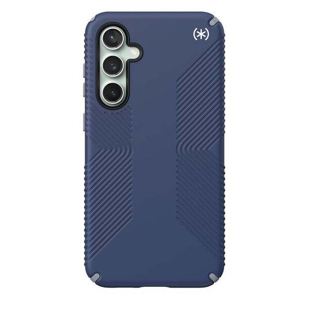 Speck Presidio2 Grip – Samsung Galaxy S23 FE dėklas (pakrantės mėlyna/juoda/balta)