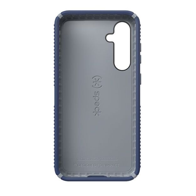 Speck Presidio2 Grip – Samsung Galaxy S23 FE dėklas (pakrantės mėlyna/juoda/balta)