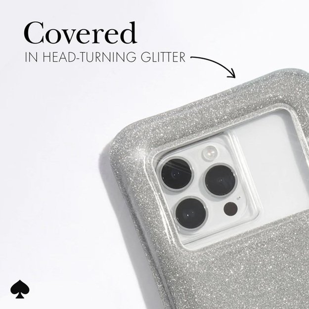 Kate Spade New York Waterproof plaukiojantis maišelis – vandeniui atsparus dėklas išmaniesiems telefonams iki 6,7 (That Sparkle) 10