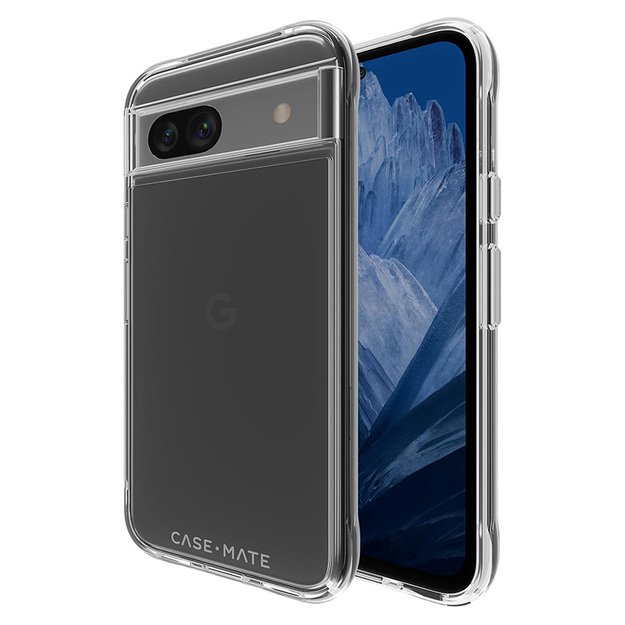 Case-Mate Tough Clear – dėklas, skirtas „Google Pixel 8A“ (skaidrus)