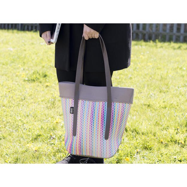 BUILT City Tote – neopreno krepšys („Candy Dot“)