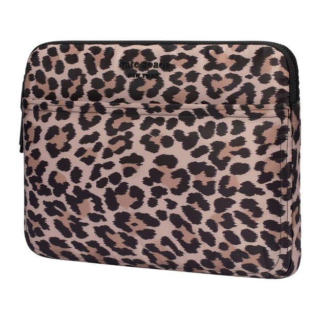 Kate Spade New York Puffer Sleeve – „MacBook Pro 14“ / „Notebook 14“ dangtelis (klasikinis „Leopard“)