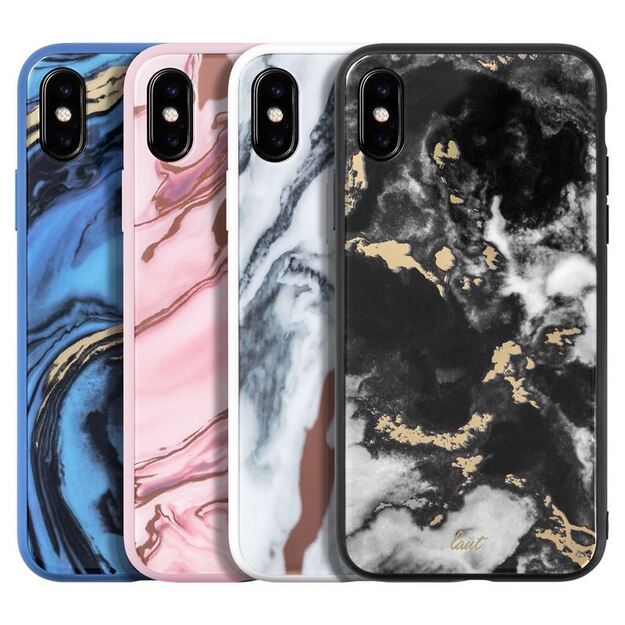 Laut MINERAL GLASS – iPhone Xs Max dėklas (Mineral White)