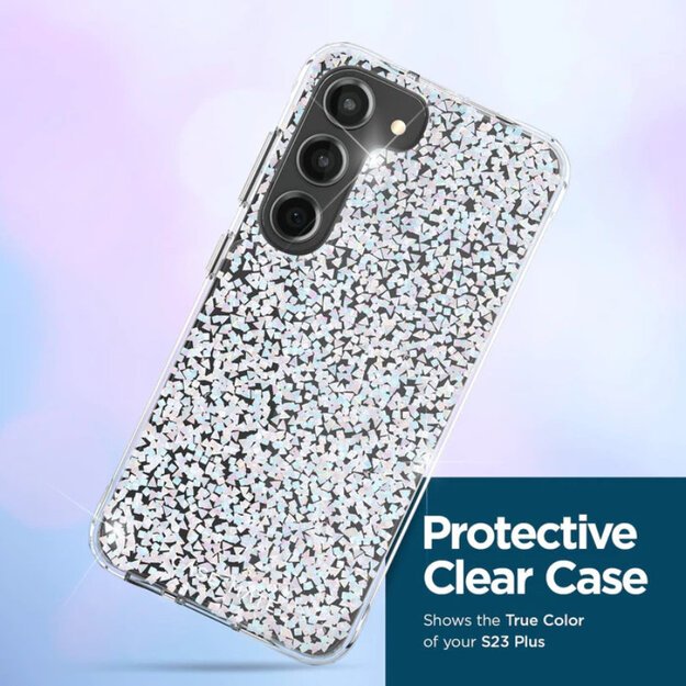 Case-Mate Twinkle – dėklas, skirtas Samsung Galaxy S23+ (Diamond)