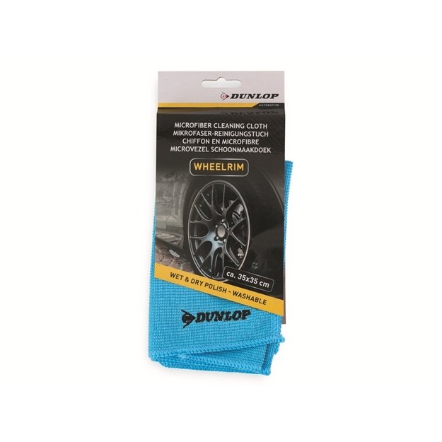 Dunlop - Mikropluošto šluostė automobilio ratlankiams 35x35cm